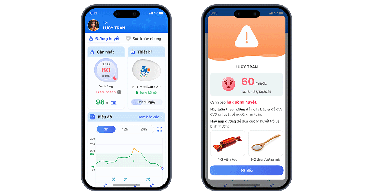 Ra mắt sản phẩm máy đo đường huyết liên tục 3P