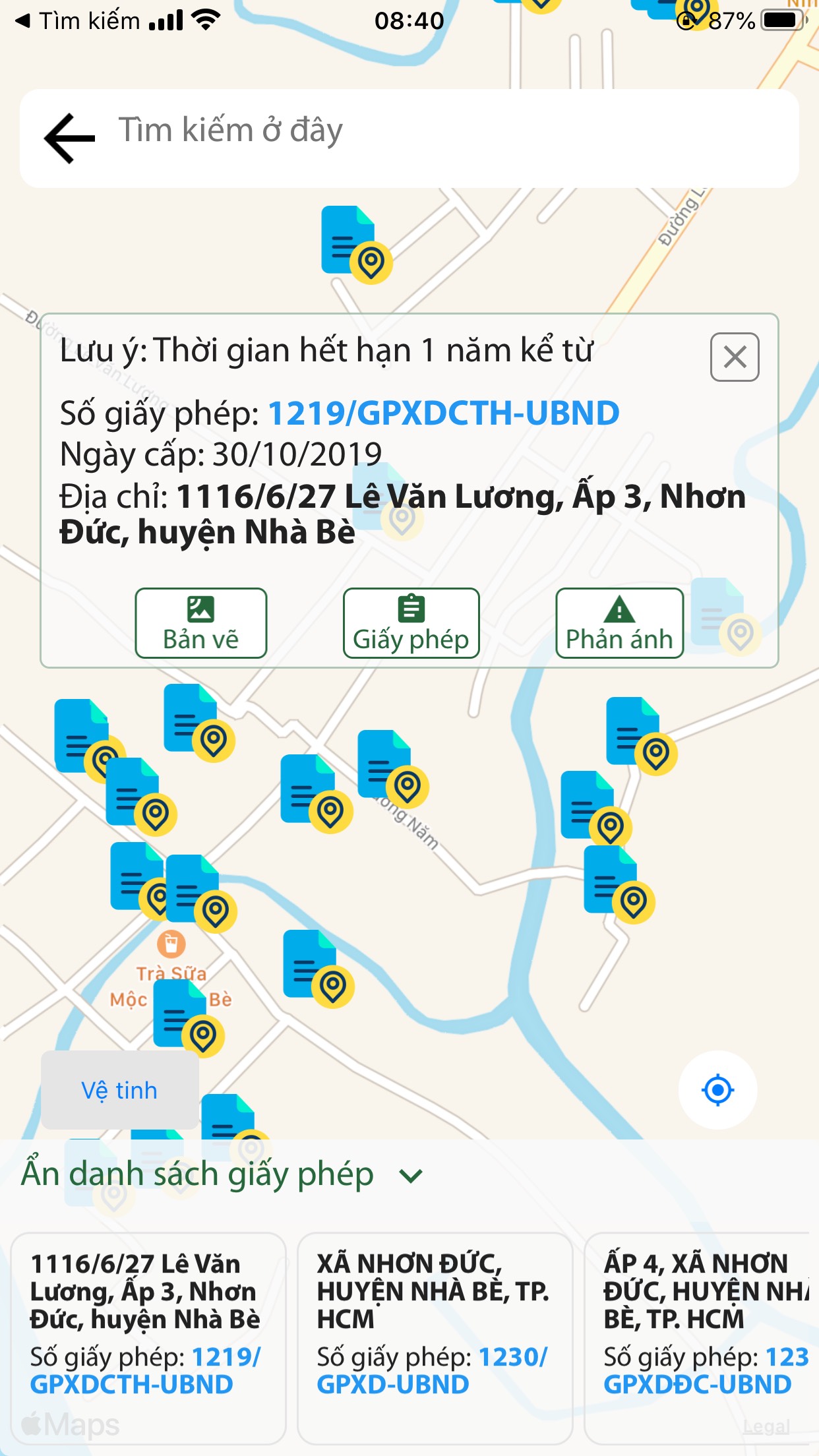 Hệ thống phần mềm quản lý trật tự xây dựng