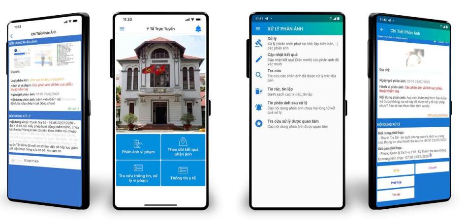 Hệ thống phản ứng nhanh trong phát hiện, xử lý vi phạm trong lĩnh vực Y tế